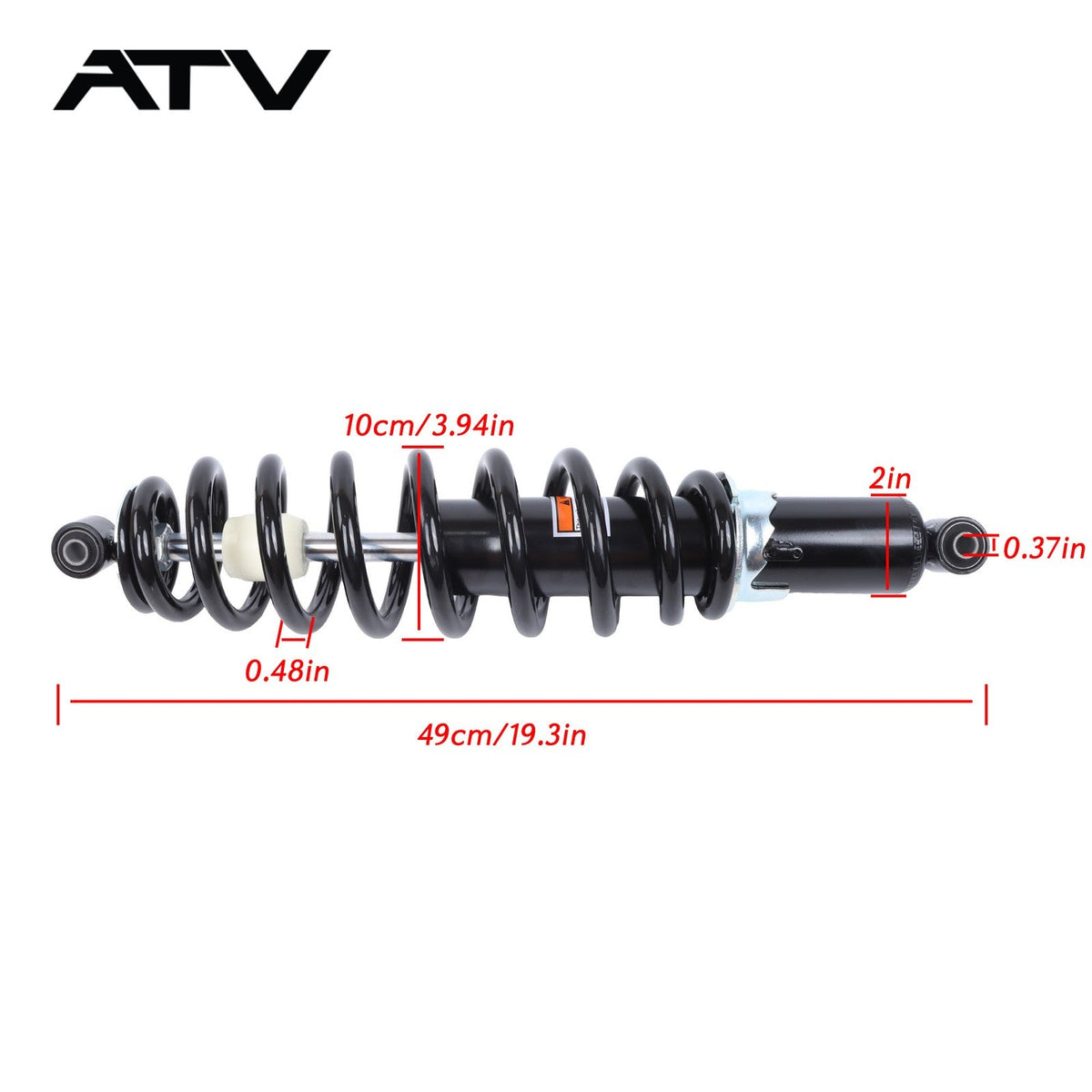 2009-2017 For Polaris Ranger 800 700 500 Diesel-900 Crew/XP Front Shocks 7043394