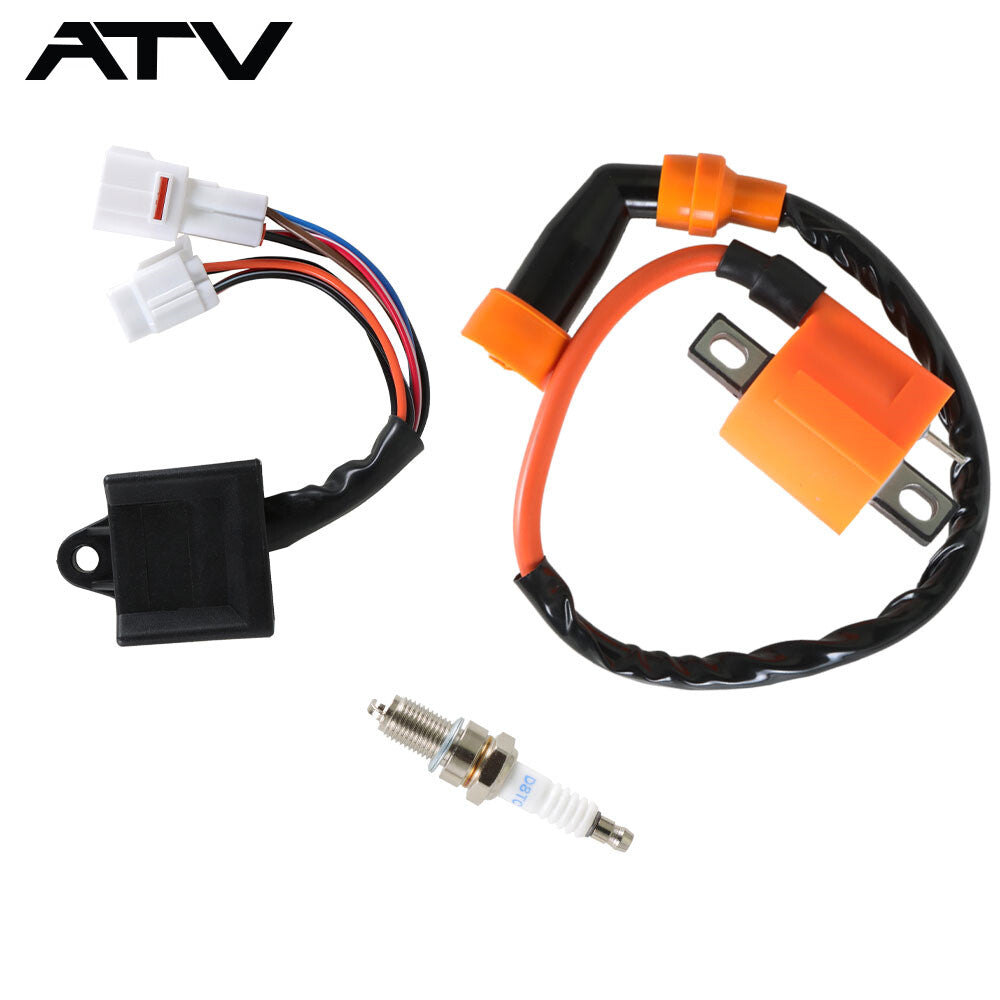 Ignition Coil Spark Plug CDI For Yamaha Timberwolf YFB250 FW,Bear Tracker YFM250