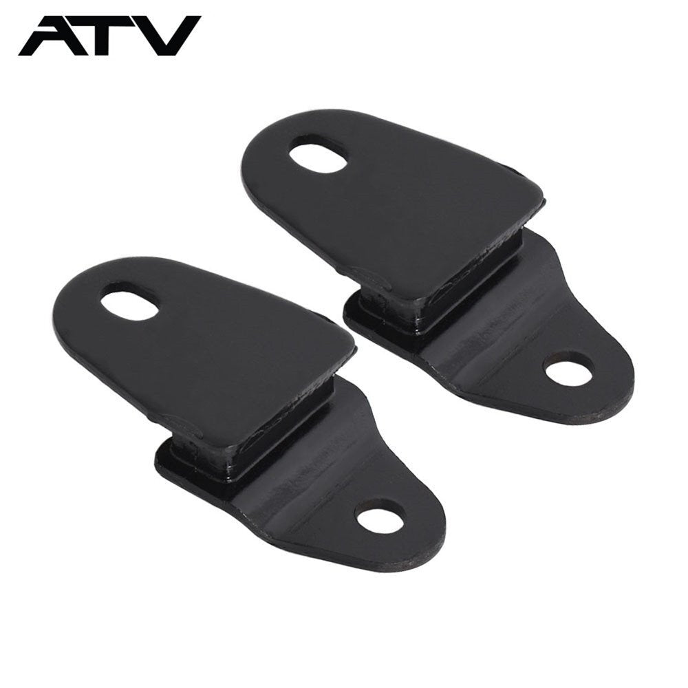 2Pc Exhaust Muffler Stays Mounts Hangers For Yamaha Banshee 350 YFZ350 1987-2006