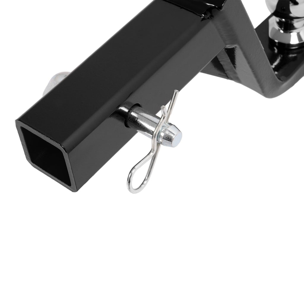 Trailer Hitch Ball Mount with 2" Ball & Pin Fits 2" Receiver 7500 lbs 6"Drop