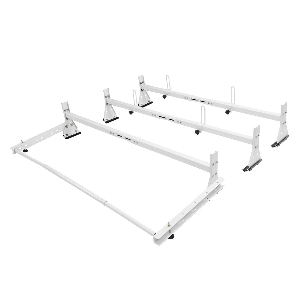750 lbs Roof Ladder Rack W/Cargo Roller For Chevy Express Savana 2500/3500 96-23