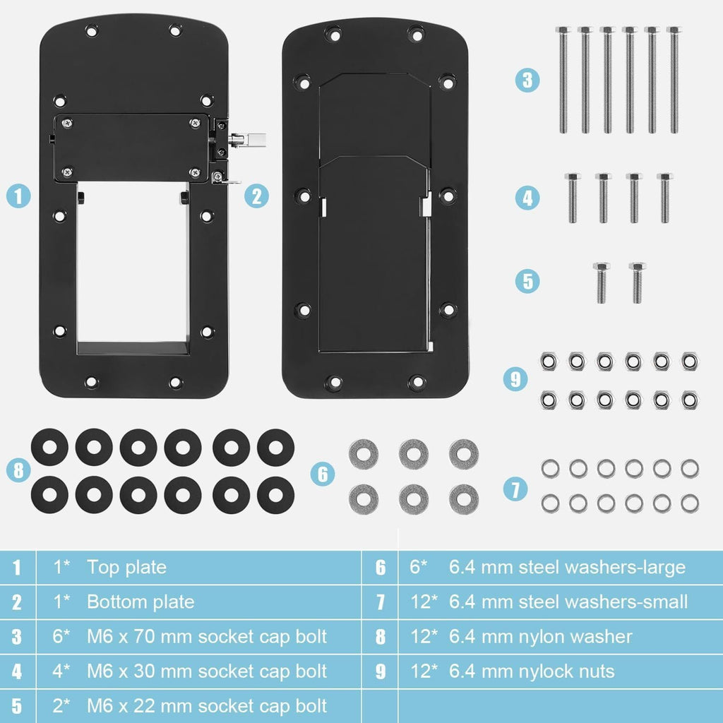 8M0092064 Xi Series Quick-Release Mounting Bracket for MotorGuide Xi3 Xi5 Motors