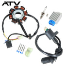 Ignition Coil Spark Plug Regulator Stator For Polaris Outlaw 90 Outlaw 50 07-15