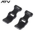 2pcs Rear Rack Door Rubber Straps For Honda 1988-1994 TRX300 Fourtrax 2x4 4x4