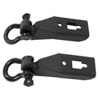2pcs Front Tow Hook Shackle Mount Kit w/Hardware For Ford F150 F-150 2009-2023