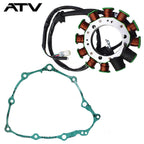 Stator + Gasket For Honda Sportrax 400 TRX400EX 2x4 1999-2008
