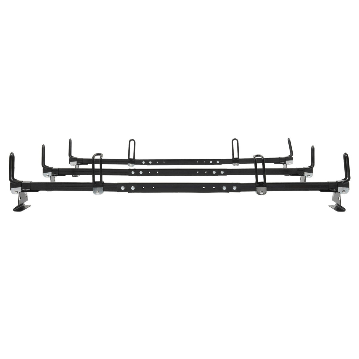 65" 3-Bar Cargo Van High Ladder Roof Rack For Nissan NV 1500 2500 3500 750 lbs