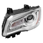 LED DRL Projector Headlights Headlamps For Chrysler 300 2011-2023 2015 W/ Bulbs