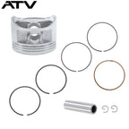 Piston Ring With Cylinder For Honda TRX250TE Recon 250 2X4 2002-2014