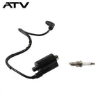 Ignition Coil Spark Plug For Yamaha Raptor 700 YFM700 Raptor 700R 2006-18