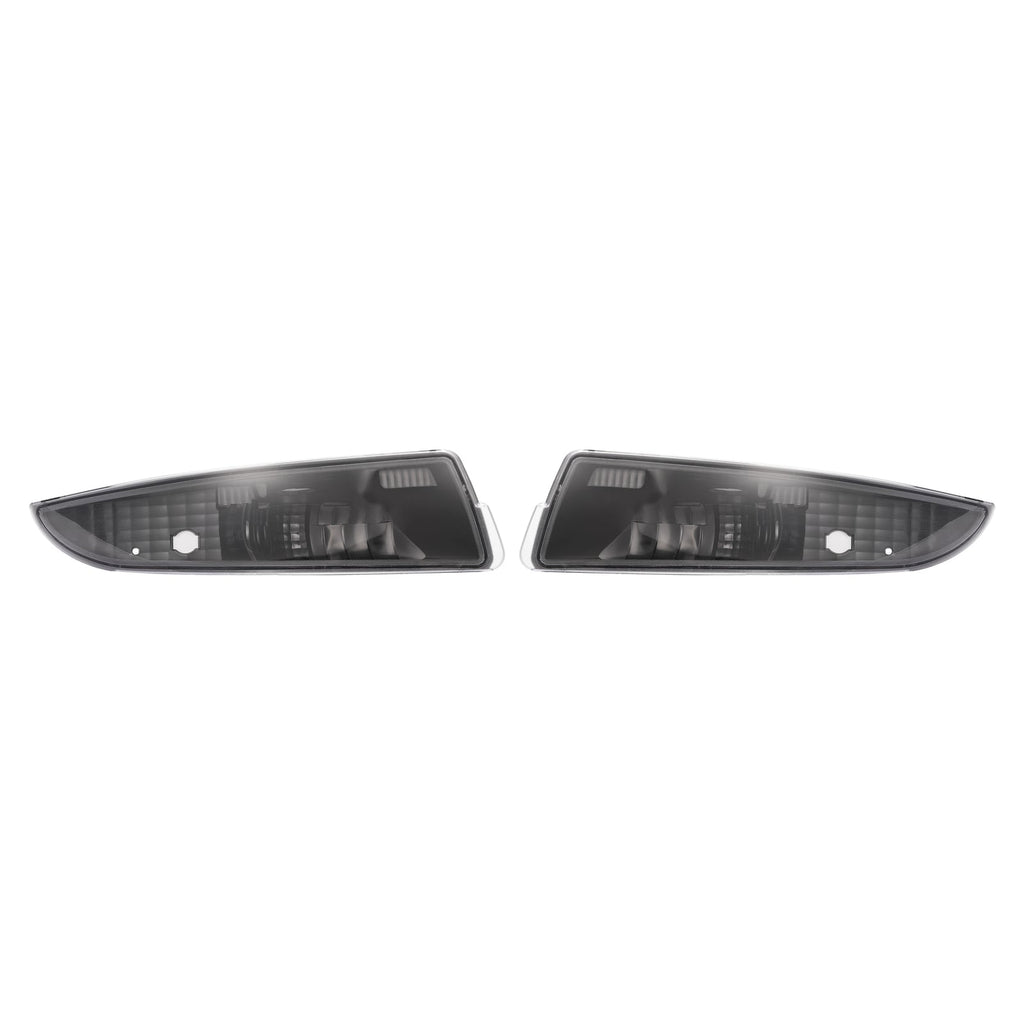 Black Turn Signal Lights Bumper Lamps Fits For Chevy Camaro 1993-2002 Parking