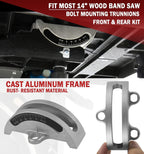 14" Bandsaw Trunnions Front and Rear Kit 426-02-395-0005,426-02-0-950-0002 -2PCS