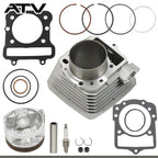 For 1989-04 Kawasaki Bayou 300 KLF300B Cast Aluminium Engine Cylinder Piston Kit