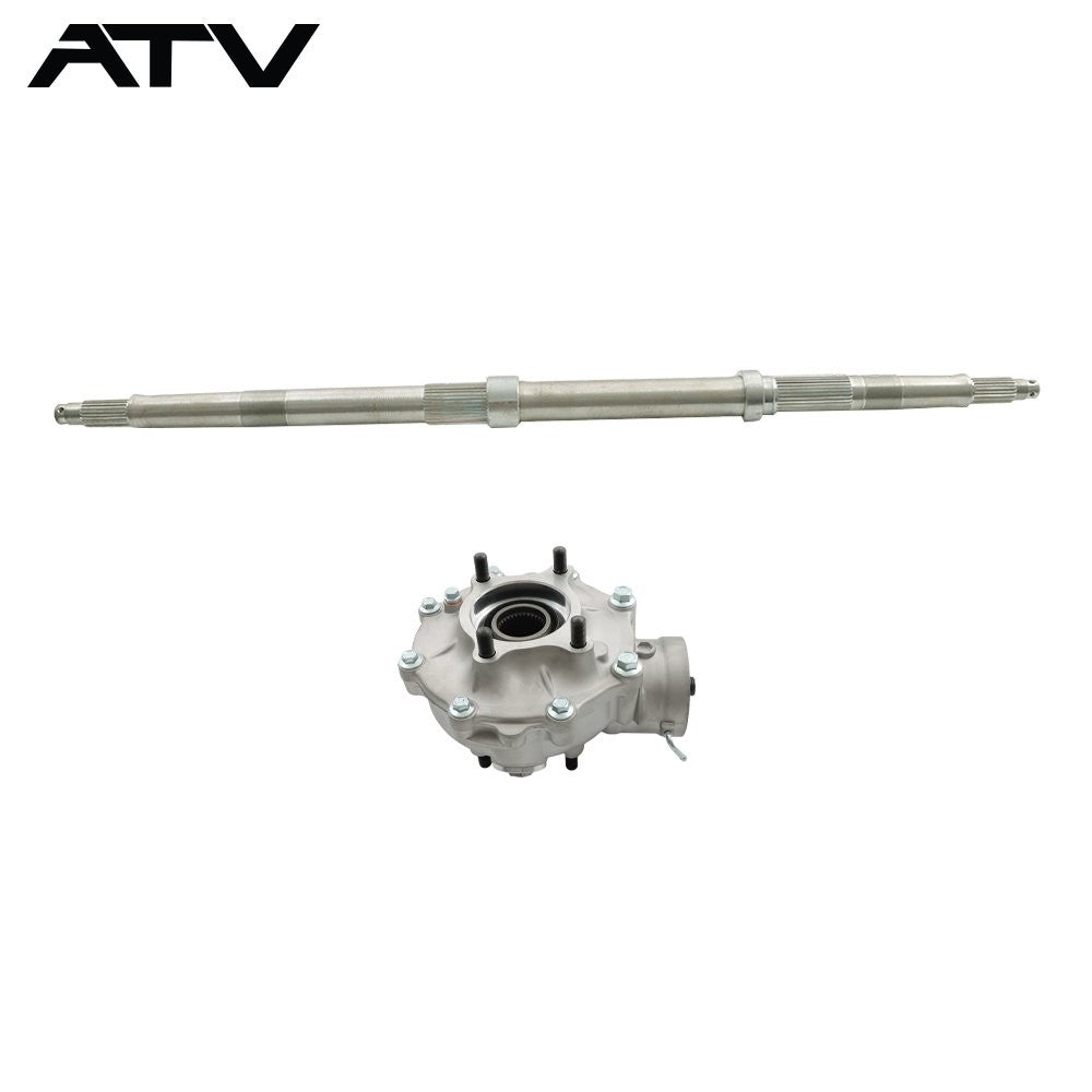 For Honda Complete Rear Differential W/ Axle Shaft Rancher 420 For TRX 420 07-13
