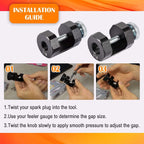 12mm &14mm Engine Spark Plug Caliper Universal Precision Car Spark Plug Gap Tool
