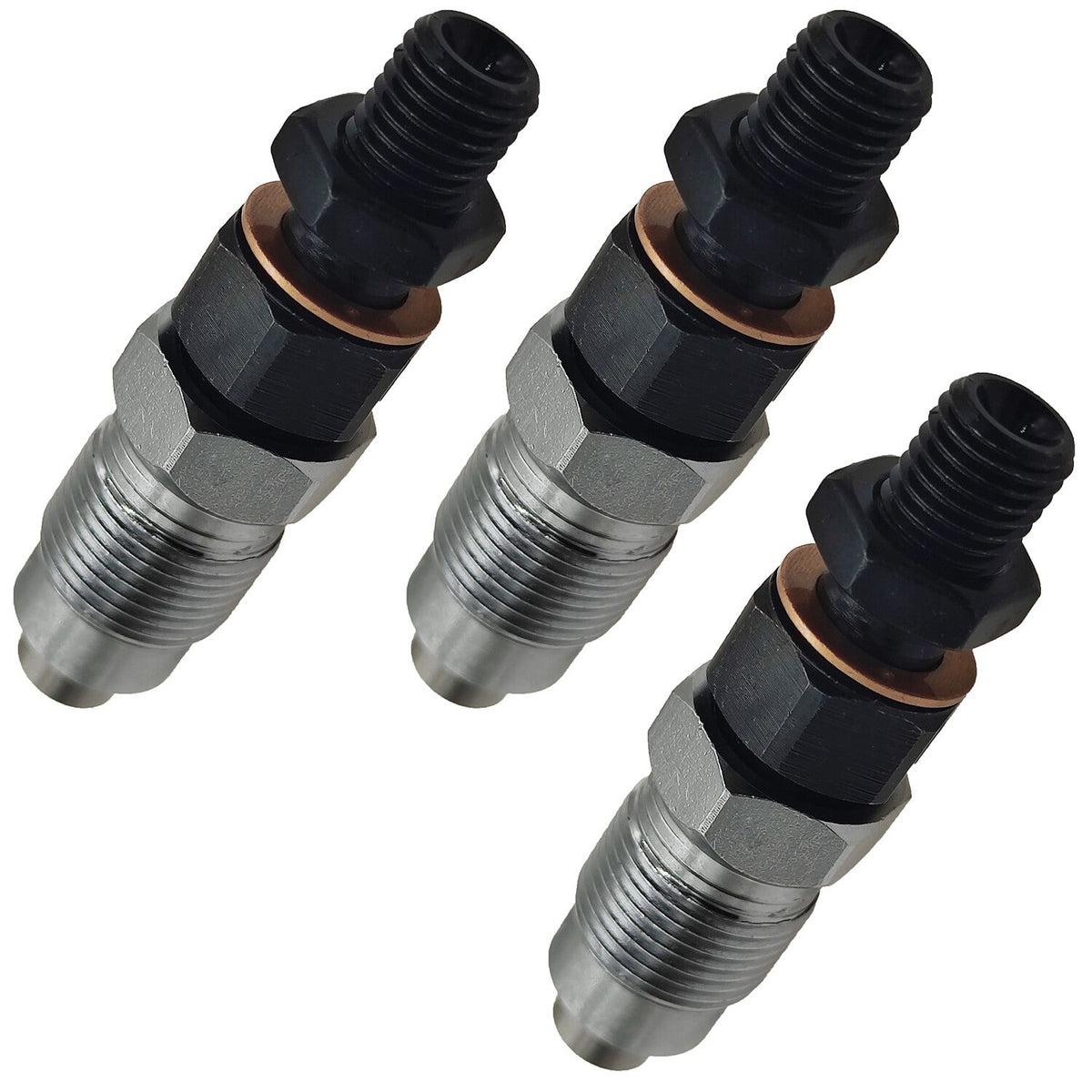 3X Fuel Injector Fit for Kubota FZ2100 F2400 F2260 F2560 F3060 F3560 F3680 F3080