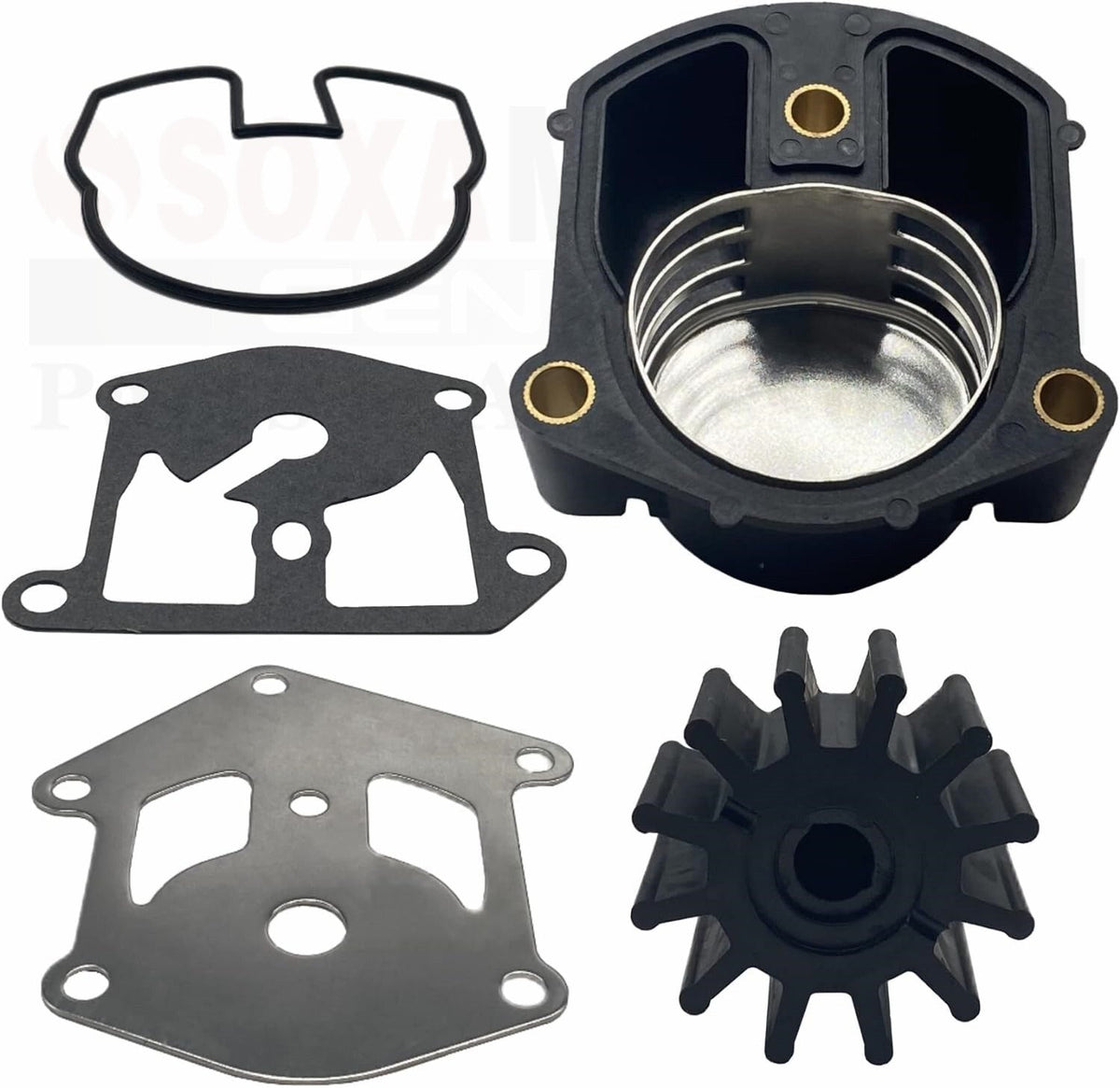 3854661 Water Pump repair Kit for OMC King Cobra Stern Drives w/ Housing Engine