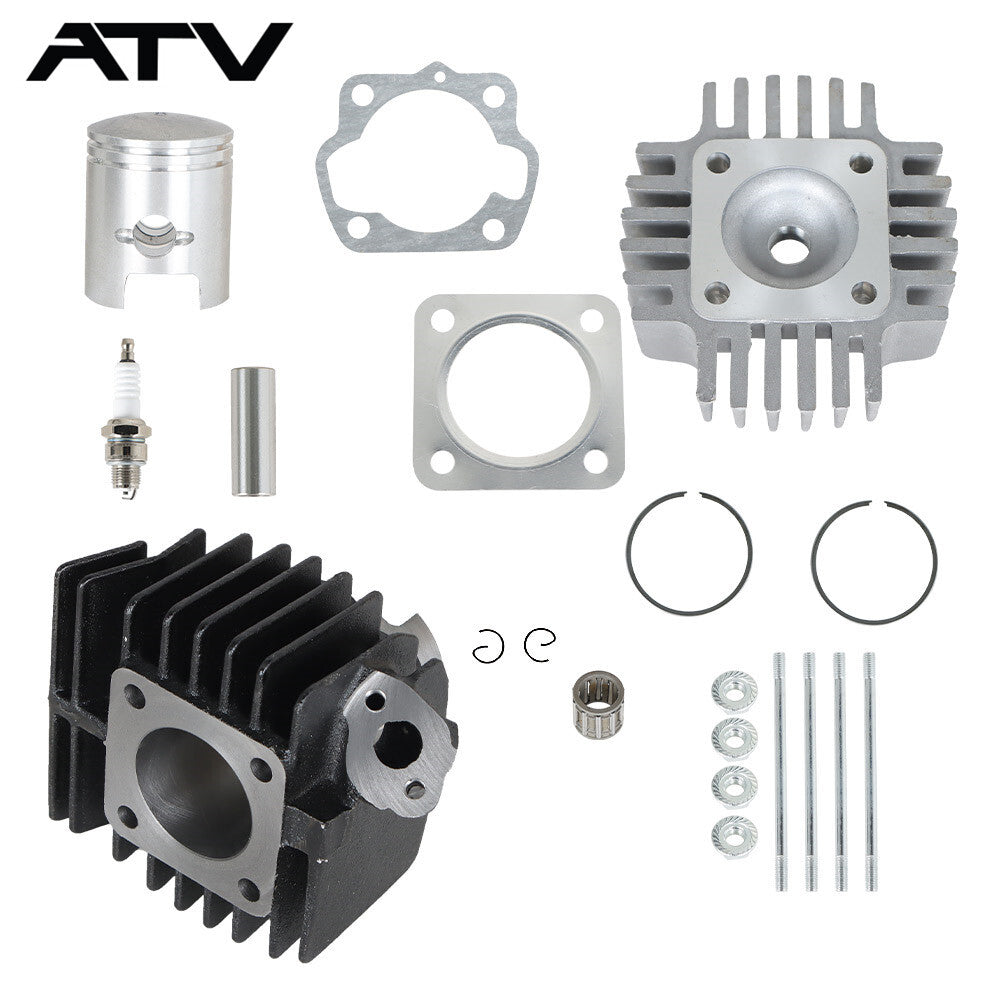 For Suzuki LT50 LT 50 QuadRunner Cylinder Head Piston New Top End Rebuild Kit