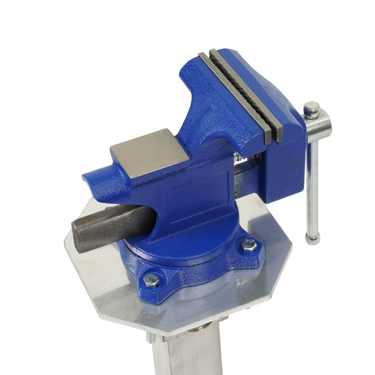 Hitch Mount Workstation Portable Vise 4.5 inch For Trailer Receiver Hitch