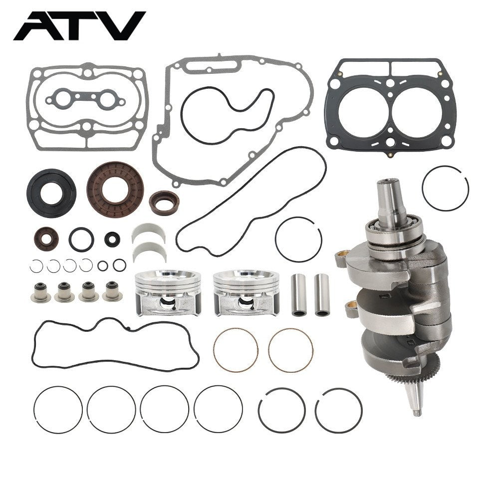 Crankshaft Piston Gasket For Polaris Ranger Sportsman RZR 800 Engine Rebuild Kit