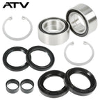For HONDA Rancher 400 420 TRX420 Front Wheel Bearing & DUST Seal 2004-2014