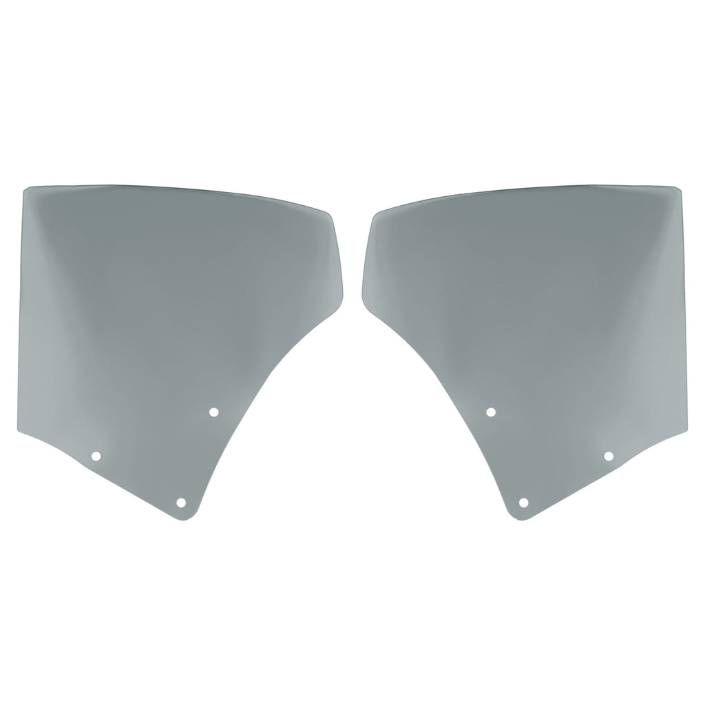 Fit Chevy Chevelle Malibu 2Door 1970-72 Quarter Side Door Window Glass Dark 4Pcs