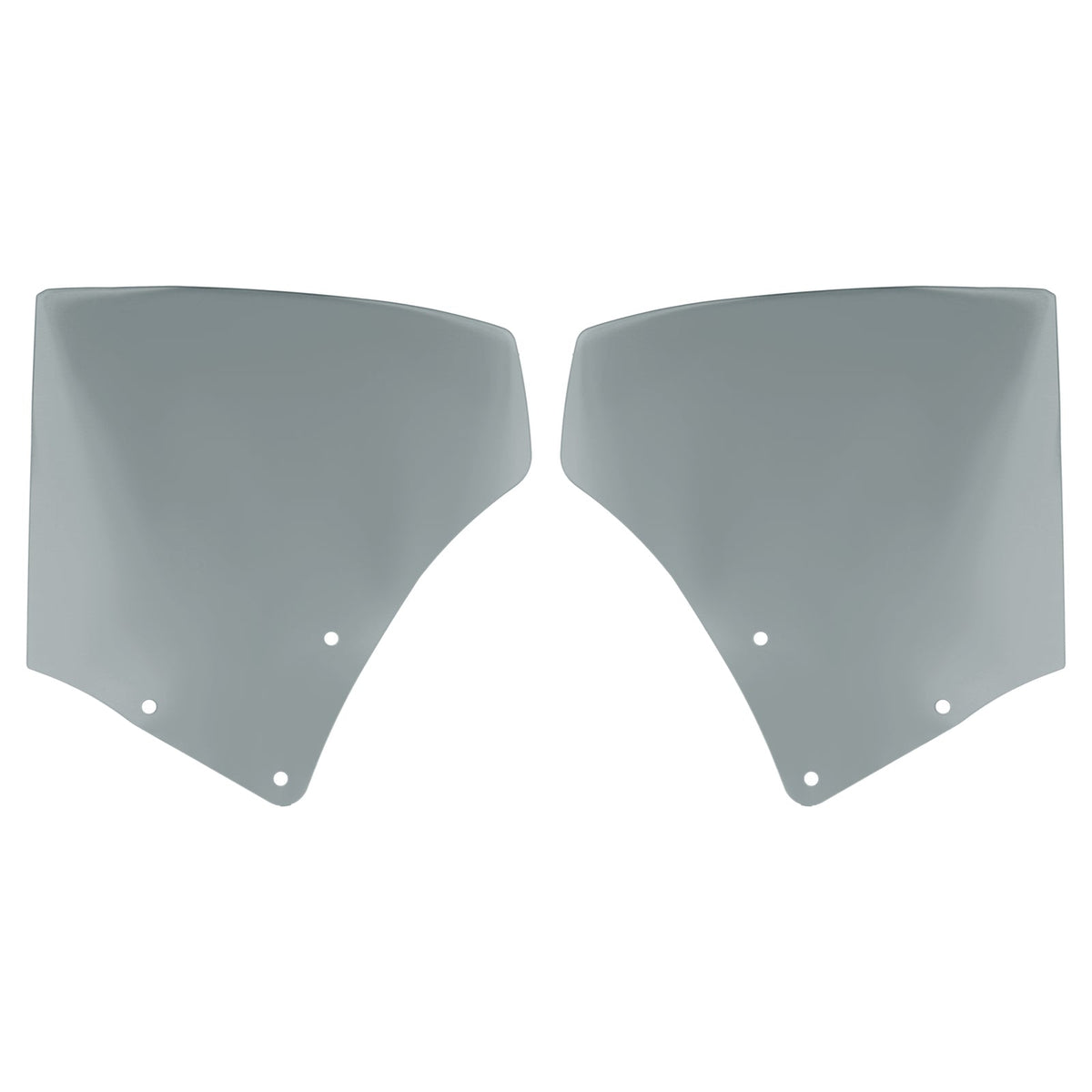 Fit Chevy Chevelle Malibu 2Door 1970-72 Quarter Side Door Window Glass Dark 4Pcs