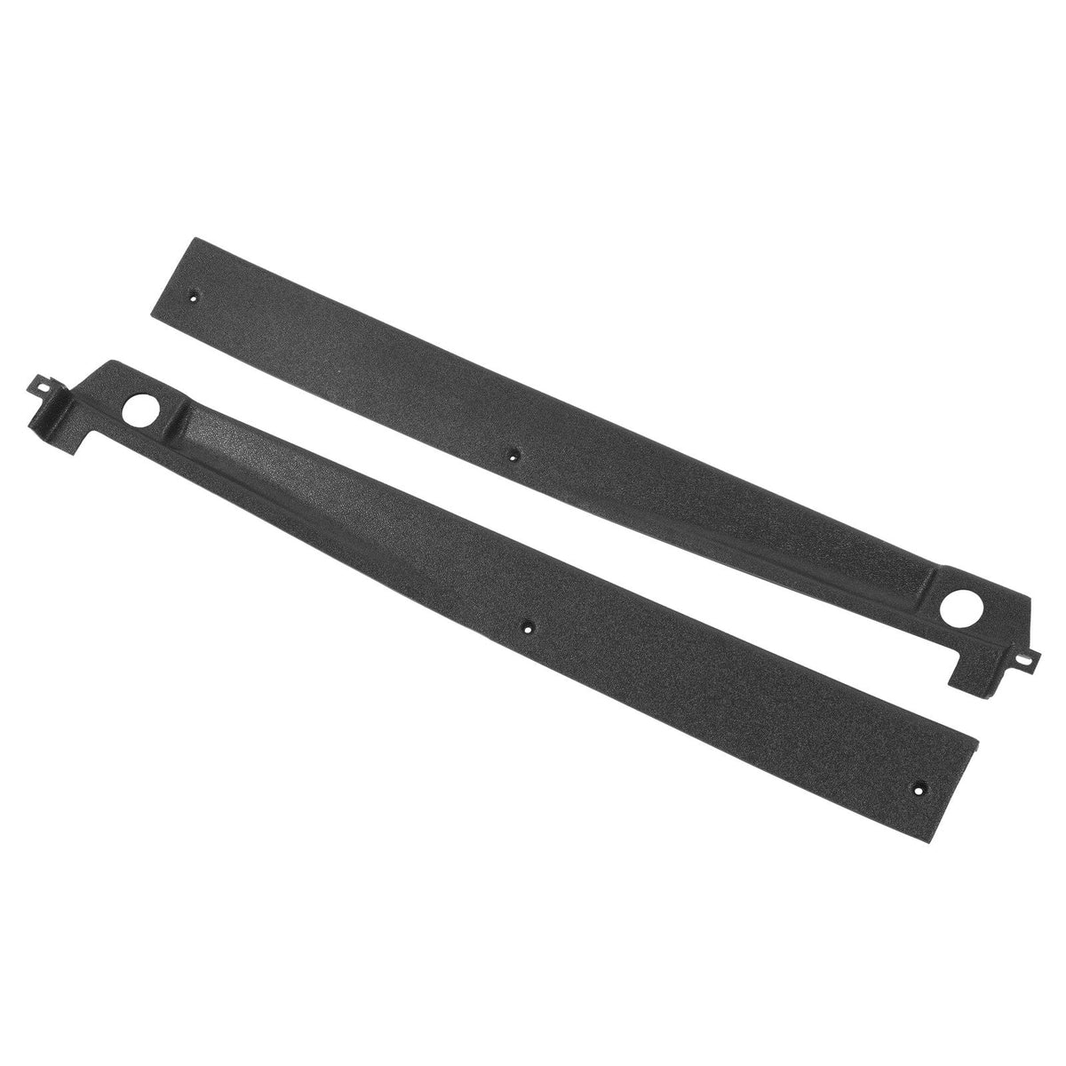 Rear Inner Window Trim Set For 1984-1996 Chevrolet Corvette Coupe Black