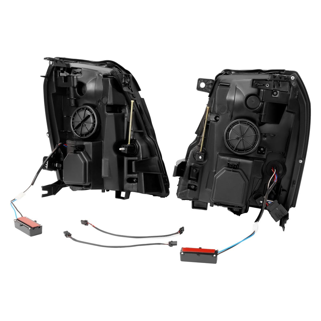 For Cadillac Escalade 2007-2010-2014 ESV EXT LED Projector Headlights HID/Xenon