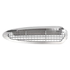 Chrome Hood Side Grille Air Intake Vent Cover ABS For Freightliner M2 2002-2018