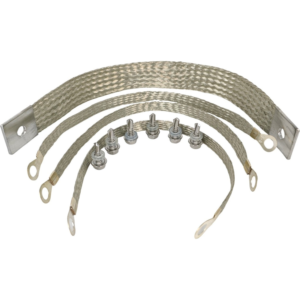 40140 Engine Ground Strap Kit for Most Car Starter Chassis Body 14" 1/0 AWG 11"
