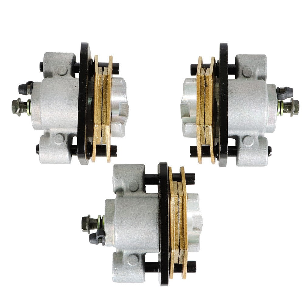 Front and Rear Brake Calipers For Arctic Cat 400 500 2X2 4X4 Automatic 2004-2009