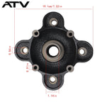 For Polaris Ranger XP 570/900/1000 Wheel Hubs & Studs Kit 5137431-067 5142964067