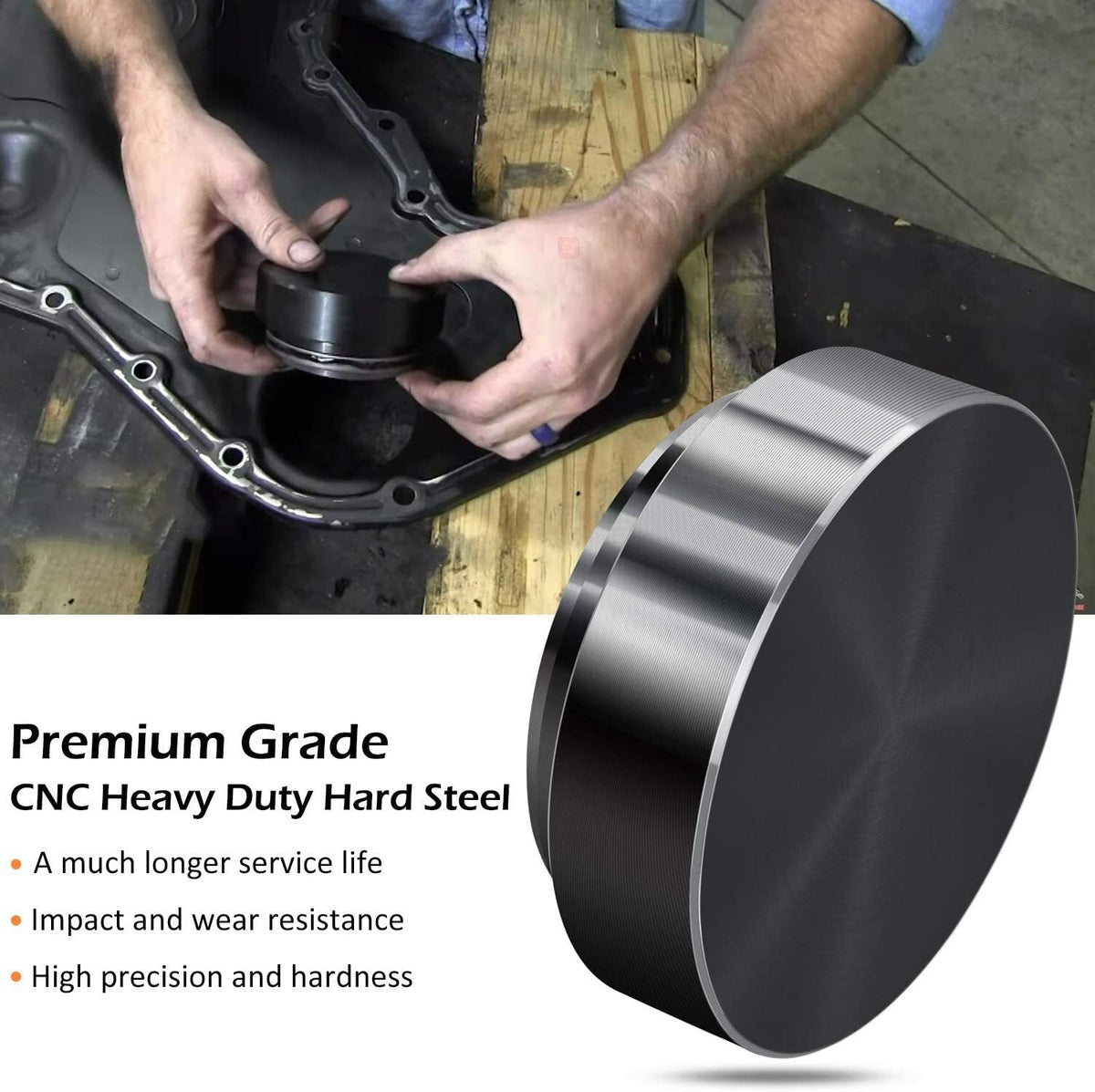 Front Cover Crankshaft Seal Installation Tool fits Dodge Cummins 3.9L 5.9L 6.7L