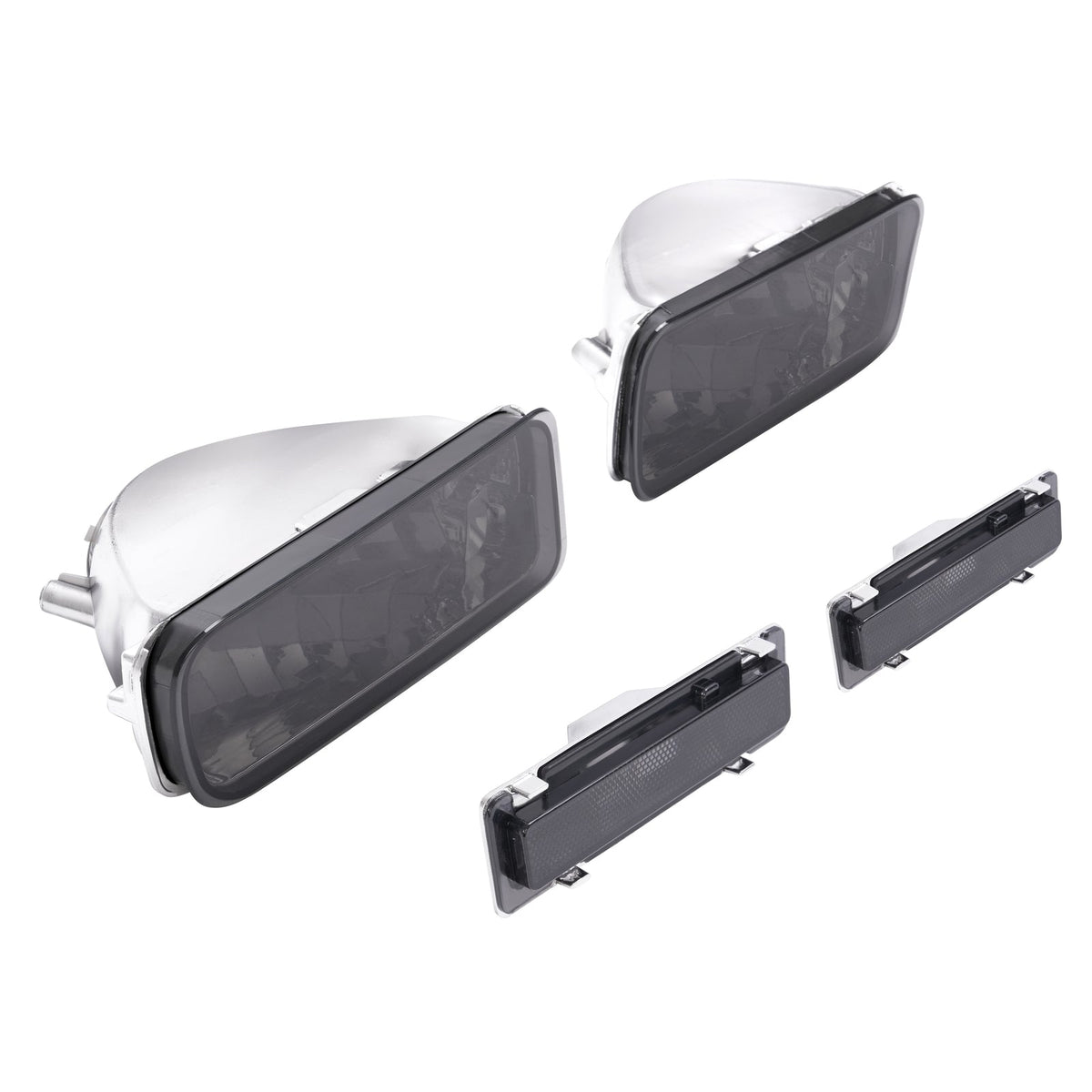 Smoke Bumper Turn Signal Lights&Side Marker Lights For Chevrolet Camaro 85-92