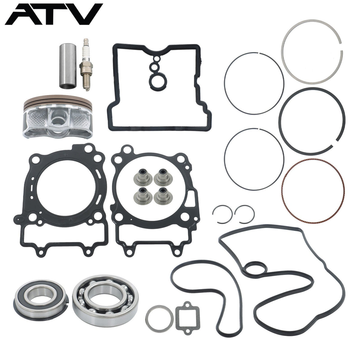 For Polaris RZR 570 2012-2016 2204733 Gasket + Piston Sleeve+Bearing ATV UTV