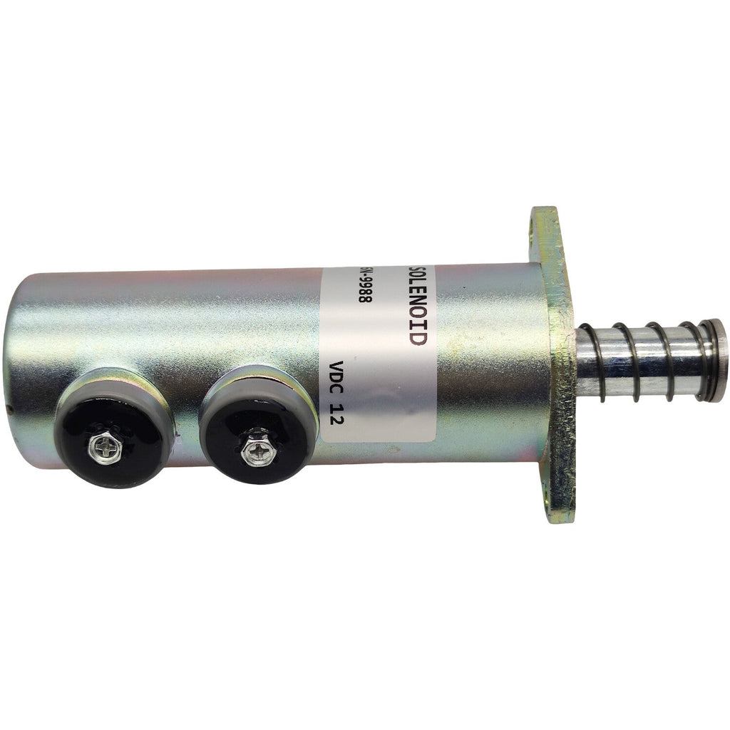 12V Engine Fuel Shutoff Solenoid 6N-9988 6N9988 for Caterpillar CAT 3208 3412