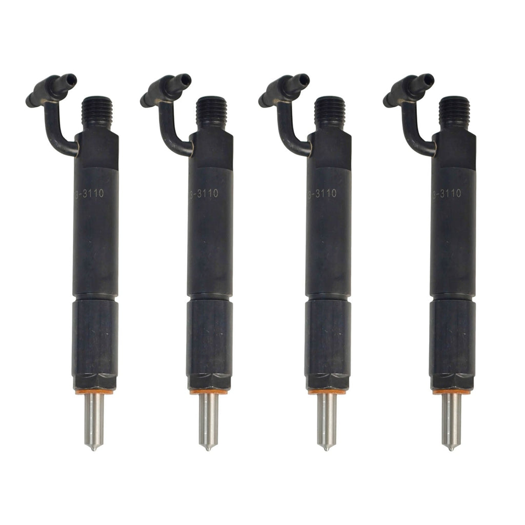 4X 6202-13-3110 Fuel Injector Fit for Komatsu 6D95 Nozzle Holder Spill Pipe