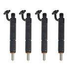 4X 6202-13-3110 Fuel Injector Fit for Komatsu 6D95 Nozzle Holder Spill Pipe