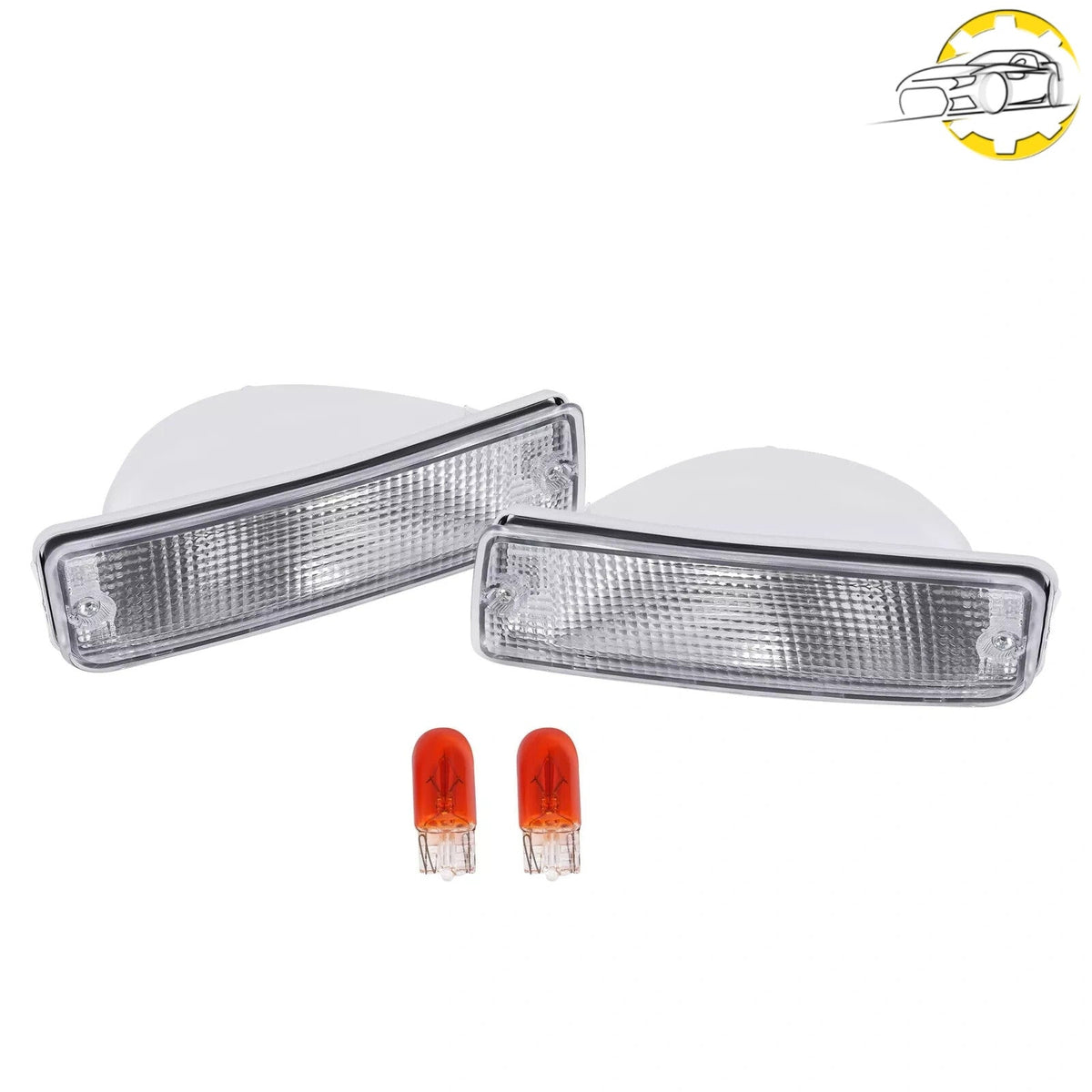 2X Clear Signal Bumper Lights For Toyota Pick-Up Truck 2WD 92-95 #8152089134
