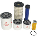 MT40356015 6X Maintenance Filter Kit Fit New Holland Workmaster 25S MT40220109