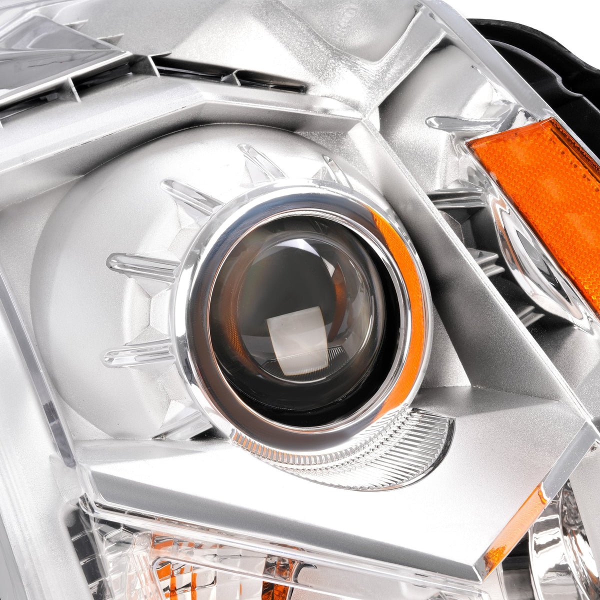 Clear Projector Headlight For Cadillac SRX 2010-2016 Passenger Side Replacement