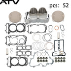 For Polaris RZR Trail S 1000 2021-23 3023156 Cylinder Gasket Piston Overhaul Kit