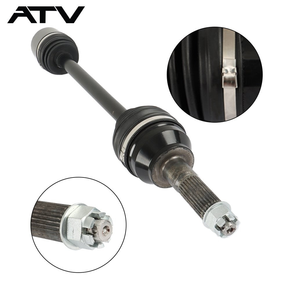 2 Pack Rear CV Axle Drive Shaft for 2017-19 Polaris Ranger Crew XP 1000 1334175