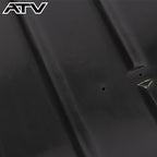 Black Plastic Hard Top Roof For Kawasaki 2005-2022 Mule 600，610，SX KAF400