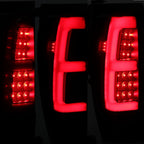 Black Smoke For 02-06 Chevy Avalanche 1500 2500 LED Tube Tail Lights Brake Lamps