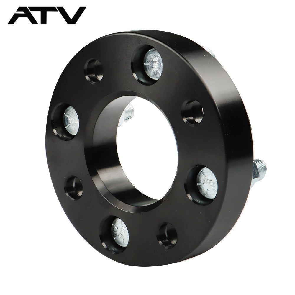 4pcs 1" 4x4 Black ATV Wheel Spacers For Golf Cart  GO GO Club Car 4x101.6mm