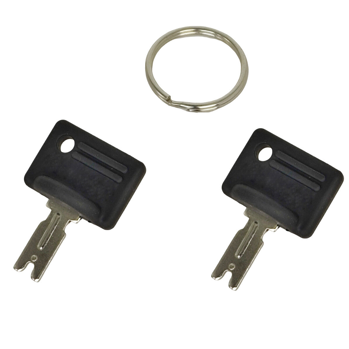 2X Ignition Switch Key 166 107151-002 Fit for Crown Gradall Caterpillar Forklift