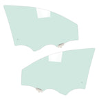 Fit Hyundai Sonata 15-19 Front Door Window Glass Left+Right Side Light Green