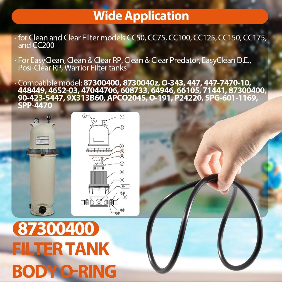 98209800 High Flow Manual Air Relief Valve with Gauge for Pentair Pool Filters